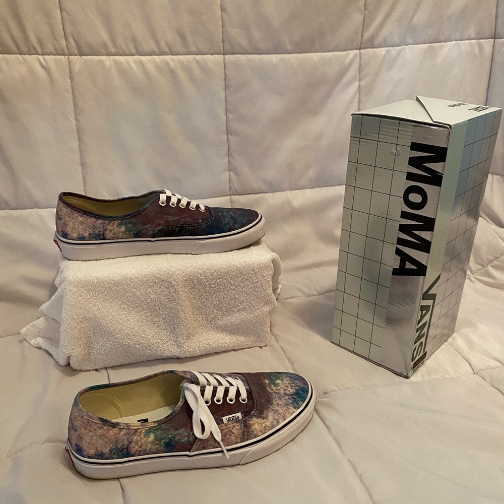 Vans x MOMA Claude Monet Authentics - Women’s sz 11.